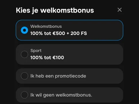 MrPunter Casino Registreren